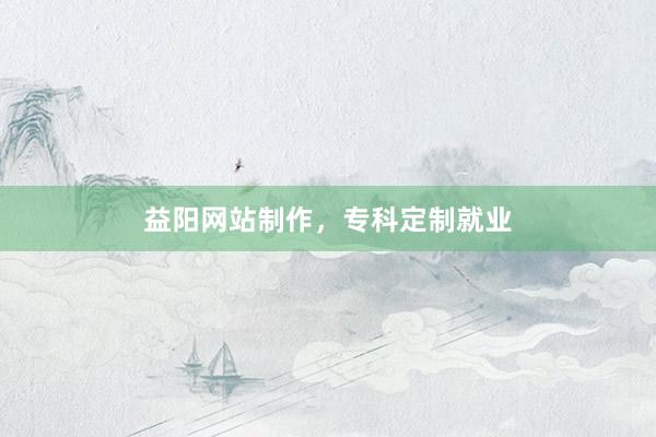 益阳网站制作，专科定制就业